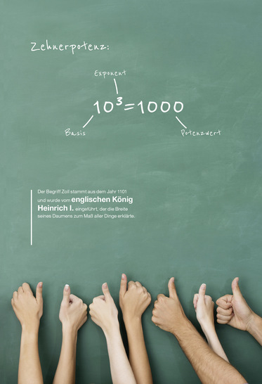 Das Maß der Dinge war im Jahr 1101 der Daumen des englischen Königs Heinrich I. 