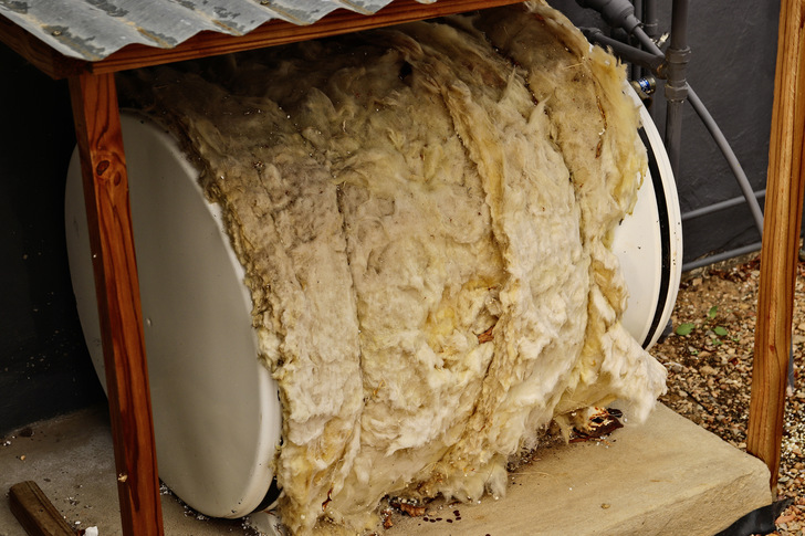 Dämmung als Schutz vor Auskühlung ist sicherlich nicht so gemeint