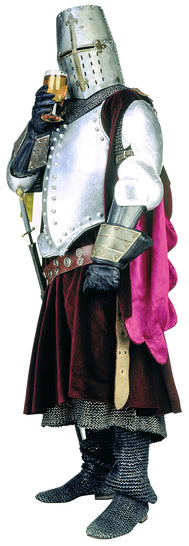 Auch dieser nette Typ aus einer vergangenen Epoche wusste von der Wirkung entsprechend aufbereiteter Flüssigkeiten und schätzte blonden Gerstensaft