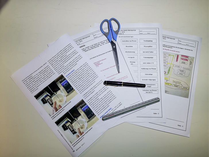 Beispiel für das Unterrichtsmaterial: Ein Bericht aus dem SBZ Monteur soll Hilfestellung geben bei der Strukturlegung. Der Löser ist ebenfalls Bestandteil der bereitgestellten Materialien