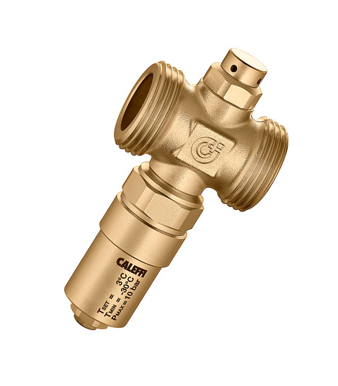 Dieses Ventil ermöglicht Frostschutz durch temperaturabhängigen Leerlauf einer Anlage