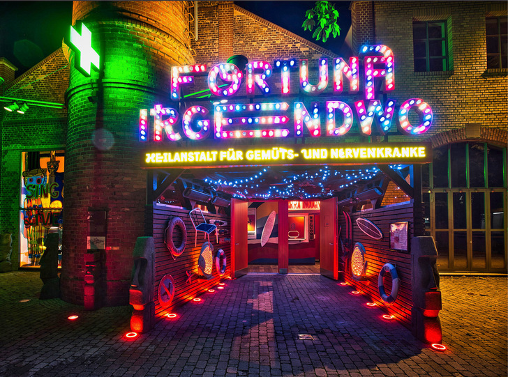 Fortuna Irgendwo im Frankfurter Kesselhaus auf dem Union Gelände. - © Bild: Horst Friedrichs für Fortuna Irgendwo
