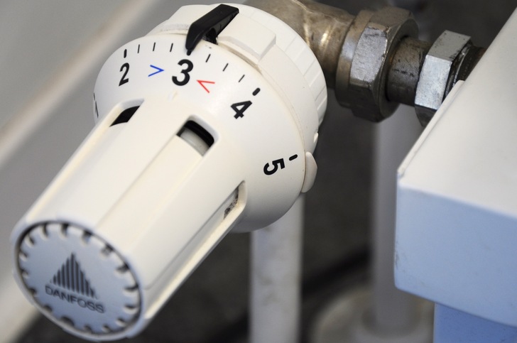 Mittlerweile hoffentlich Standard, dass Heizkörper-Thermostatvenil