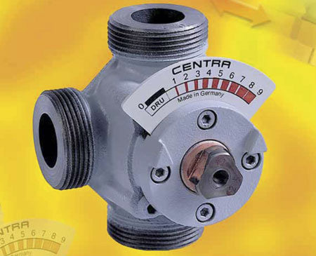 Der Mischer sorgt dafür, dass die Wärme qualitativ verteilt wird