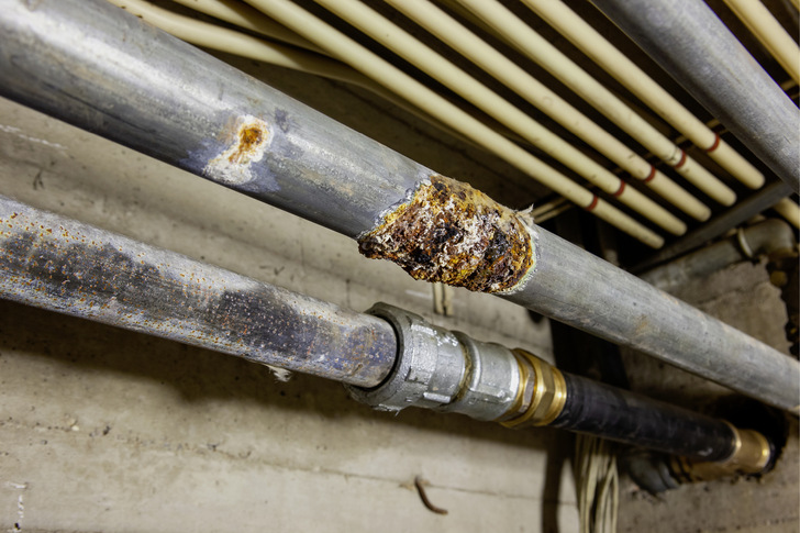 Ist ein Rohrbruch durch Korrosion in Trinkwasserleitungen unabwendbar oder vorhersehbar? Lesen Sie Wissenswertes zu diesem Thema. - © Bild: denboma - stock.adobe.com
