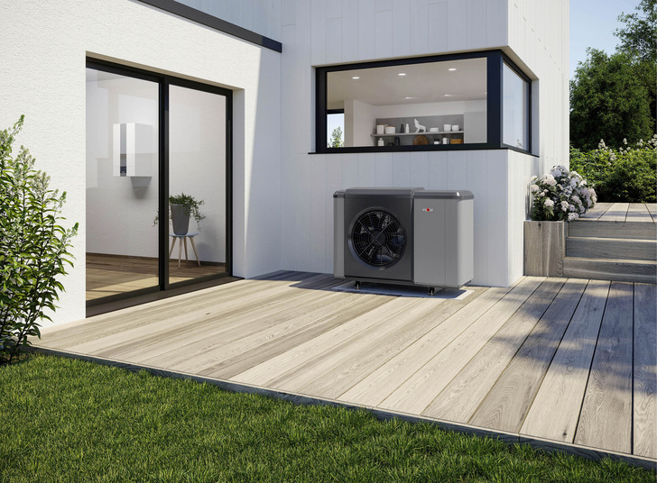 Leistungsgeregelte Wärmepumpen arbeiten bei niedriger Heizlast im optimalen Leistungsbereich mit hoher Laufruhe und wärmen ebenso bei kälteren Außentemperaturen.