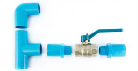 Fittings sind auch immer Widerstände in fließendem Wasser. Ausgedrückt wird der Widerstand durch den dimensionslosen Zeta-Wert