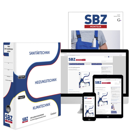 Der SHK-Ausbildungsordner ersetzt die traditionellen Berichtshefte und dient als Ordnungsinstrument für alle Belange rund um die Ausbildung.