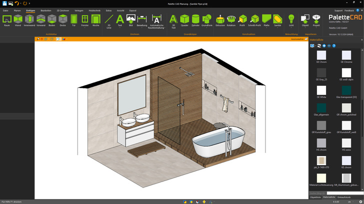 Badplaner und Handwerker profitieren bei der Arbeit von umfassenden Herstellerkatalogen inklusive Badplan-Daten sowie dem intelligenten Fliesen- Konfigurator.