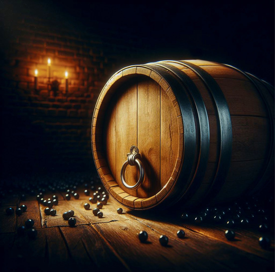  Wie bestimmt man die notwendige Wandstärke von Fässern und Rohren, oder auch rotationssymmetrischen Körpern? Und warum wurde dieses Weinfass im Keller der SBZ Monteur-Redaktion zusätzlich mit Ringen aus Eisen gesichert?