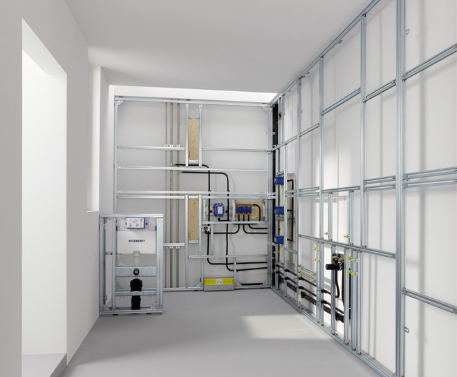  Ein komplettes Installationssystem aus einer Hand. Alle Systemkomponenten sind so aufeinander ­abgestimmt, dass Fehler vermieden werden.