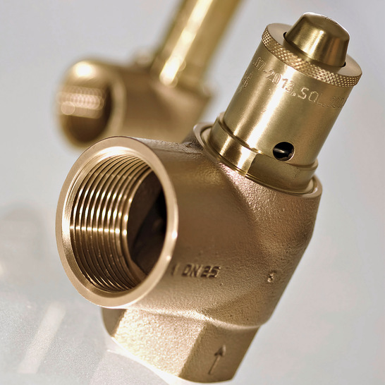 Der Klassiker unter den Sicherheitsarmaturen, das Sicherheitsventil