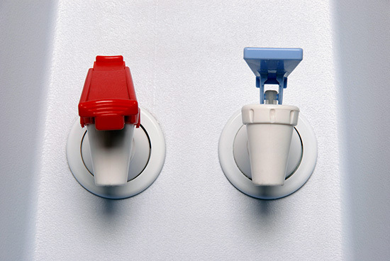 Wie mischt man clever kaltes und warmes Wasser? 