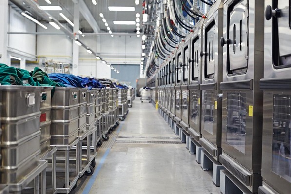 Berufsbekleidung sollte unbedingt separat sortiert werden