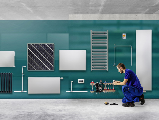 Wie es funktioniert, dass ein Heizkörper und eine Flächenheizung im gleichen System effizient arbeiten, lesen Sie in diesem Bericht