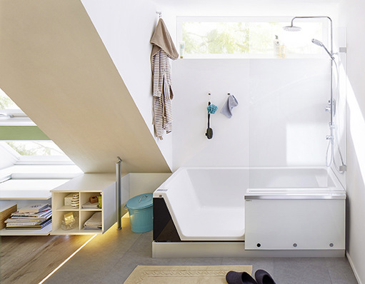 Easy-in als Badewanne und leicht begehbare Dusche