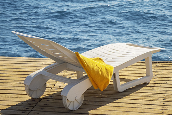 Reicht dieses Handtuch, um rechtlich einen Anspruch zu sichern? 