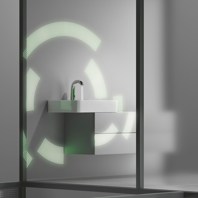 Die Laufen Smart-Lösungen können zur Einhaltung besserer ­Hygiene, gesteigerte Effizienz und perfekte Serviceleistungen beitragen. Damit werden weniger Wasser und Energie ­verbraucht, was nicht nur Kosten spart, sondern auch nachhaltig ist. 