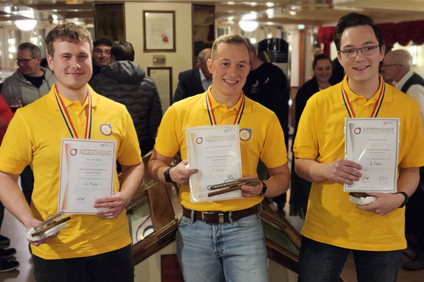Das Nationalteam SHK bei den Deutschen Meisterschaften im "Klimahandwerk".