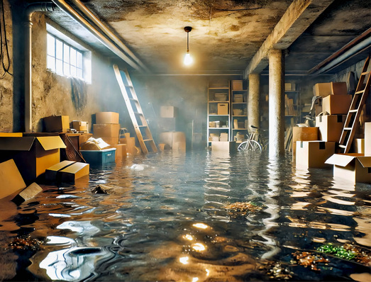 Spätestens, wenn so ein Keller geflutet wurde, denkt man über einen möglichen Schutz vor Rückstau nach.