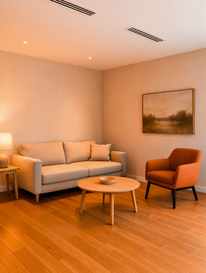 Moderne Luftauslässe sind strömungsoptimiert, unauffällig und ohne sichtbare Schrauben.