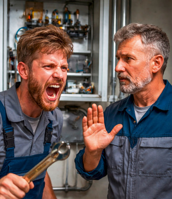 Wutausbruch ist oft ein Symptom. Meist steckt nicht „die Kleinigkeit“ dahinter, sondern ein Stapel aus Zeitdruck, Erwartung und Frust. Deeskalation gelingt am besten über offene Fragen statt Appelle.