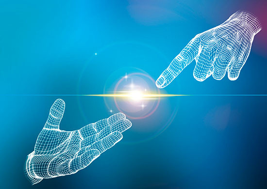 Eine helfende Hand sollte sie sein, die Software für SHK-Betriebe
(Bild: thinkstock)
