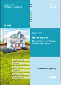 Buch Wärmepumpe Bild: Fraunhofer IRB Verlag
