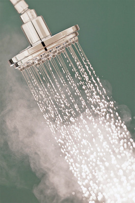 Wenn bei der Warmwasser-Entnahme Aerosolbildung zu erwarten ist und...
(Foto: thinkstock)
