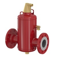 Flamco bietet den Flamcovent Smart S mit einer Nennweite von 50 bis 600 
Millimetern sowie den Flamcovent Smart F mit Flanschanschlüssen konform EN 
1092-1 PN16 an.
Bild: Flamco
