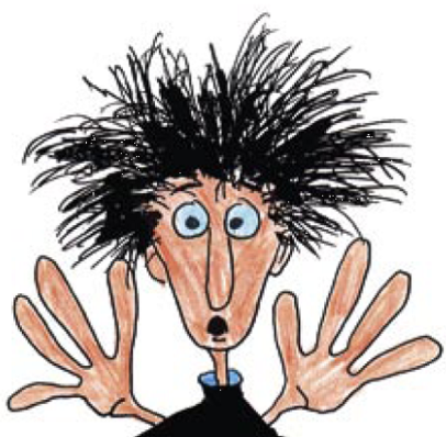 Der Misstrauische: Er vermutet hinter jeder Abweichung vom Plan Inkompetenz 
oder Betrug Bild: © HaZweiOh
